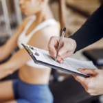 A-beautiful-sports-couple-is-engaged-in-a-gym